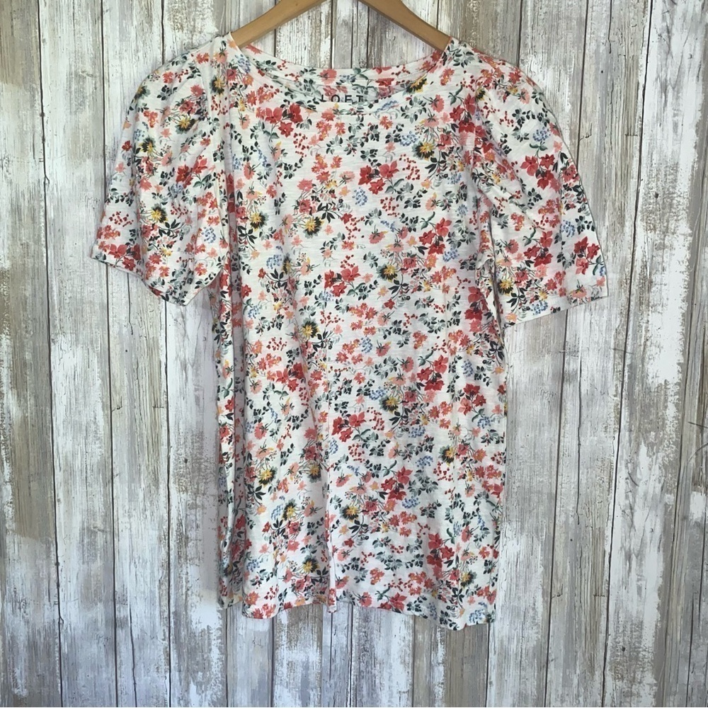 Loft Multi Floral Tee
